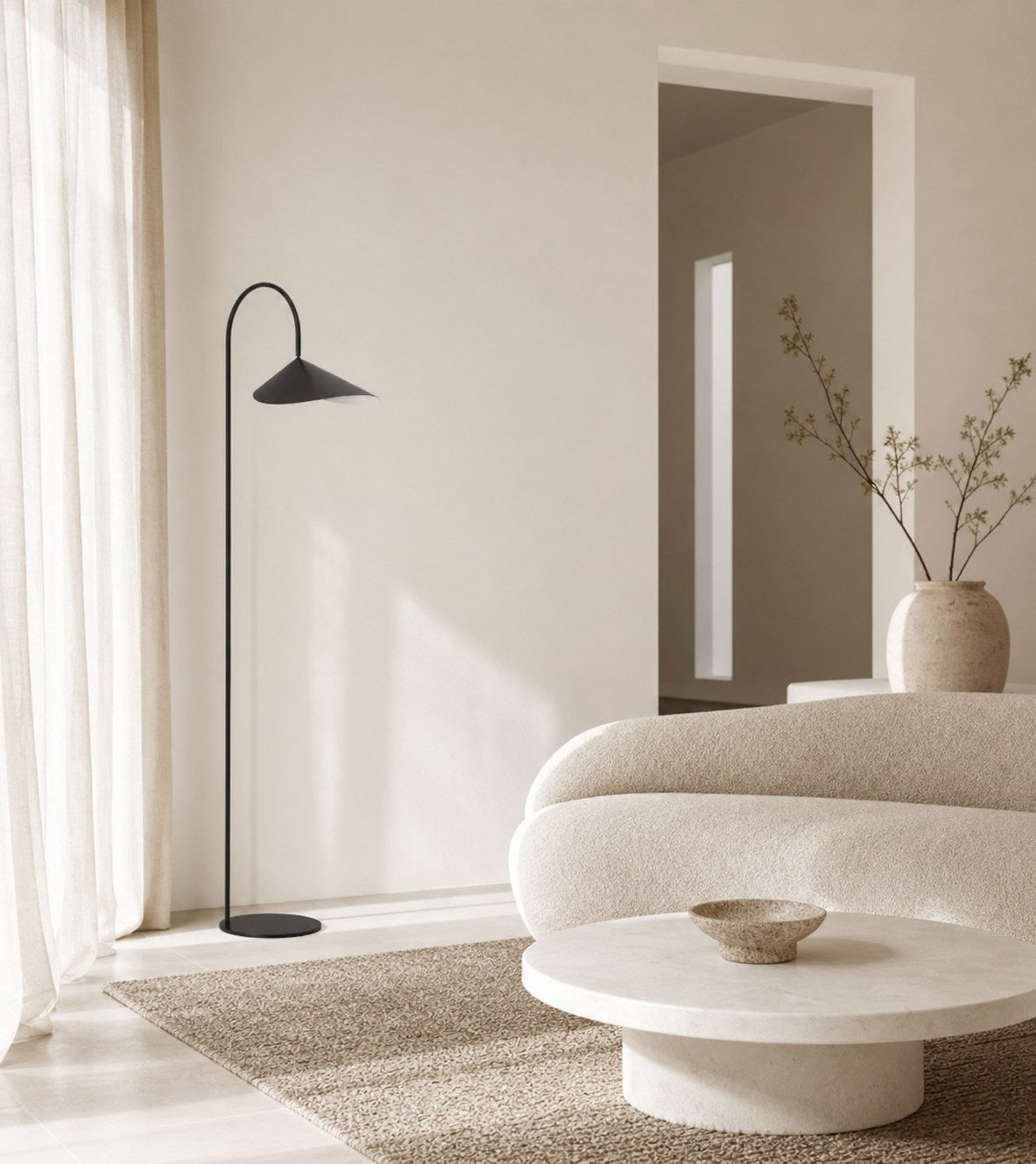 Lucie Flushmount Sconce