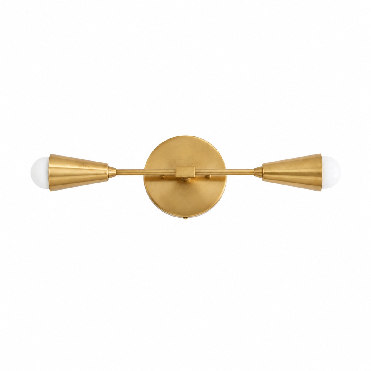Mobilux Line Minimalist Vanity Light Fixture - Mid Century Bathroom Sconce