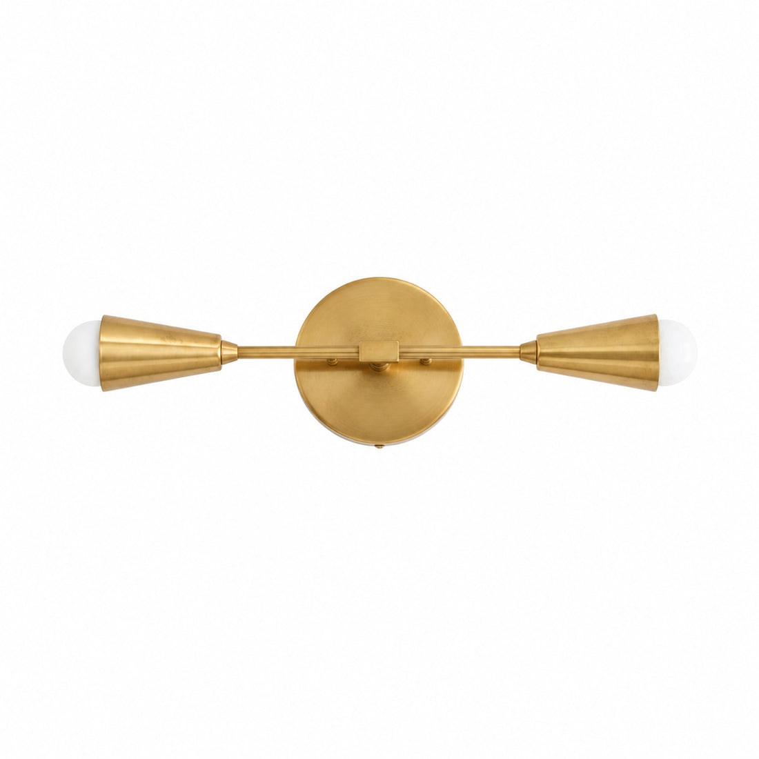 Mobilux Line Minimalist Vanity Light Fixture - Mid Century Bathroom Sconce