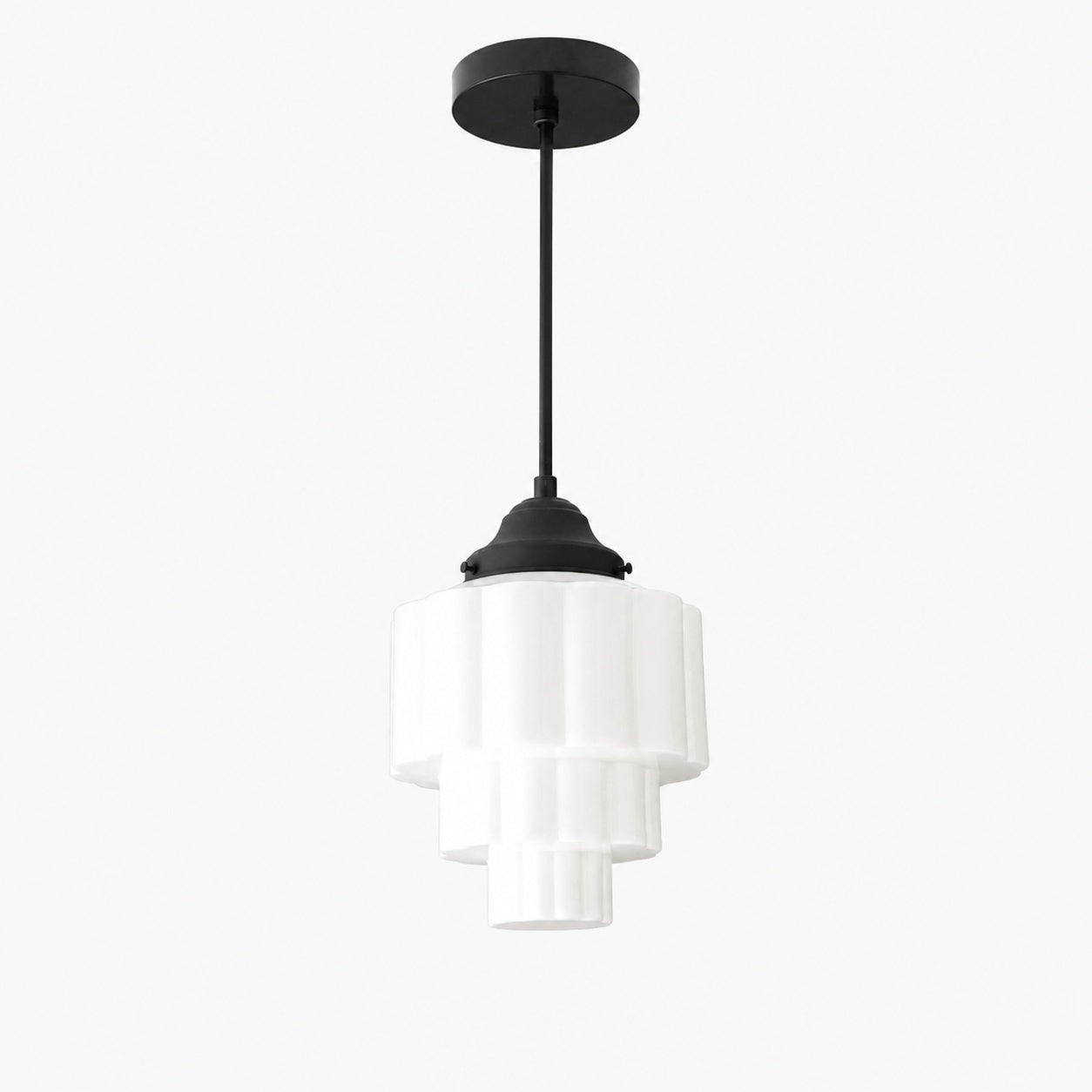 Geotower Glass Pendant Light - Elegant Home Lighting