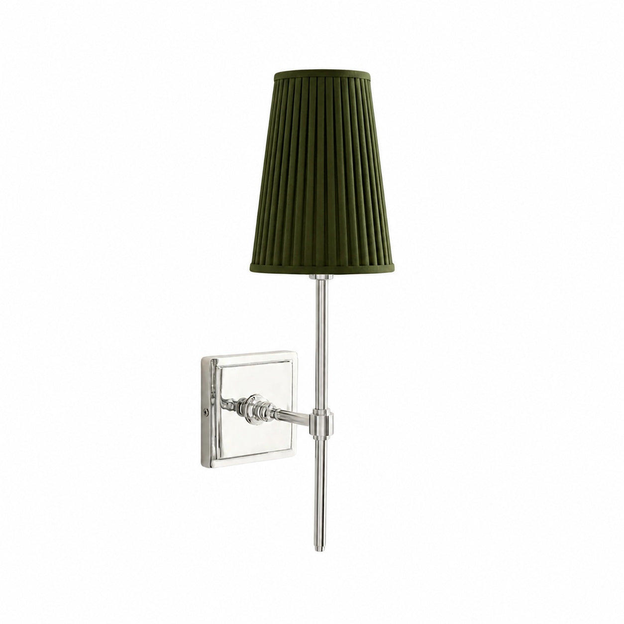 Derlina White Linen Shades Wall Lamp – Retro Metal Multi-Head Lighting Fixture
