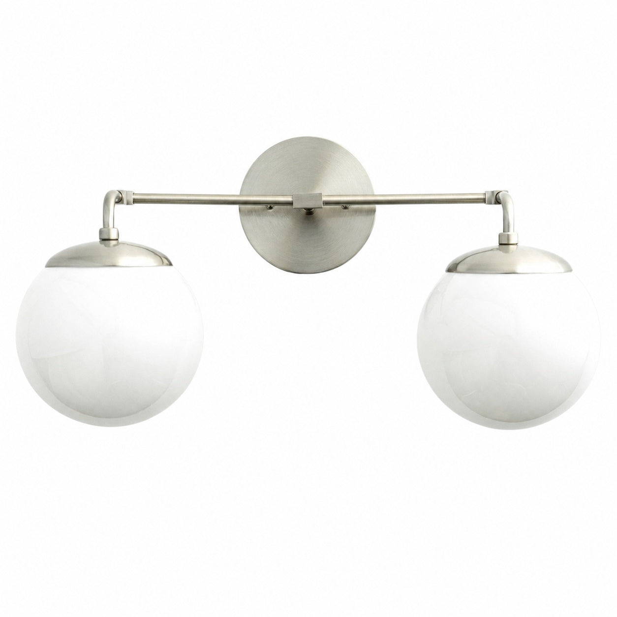 Glorica Glass Wall Sconce - Modern Vintage Vanity Light Fixture