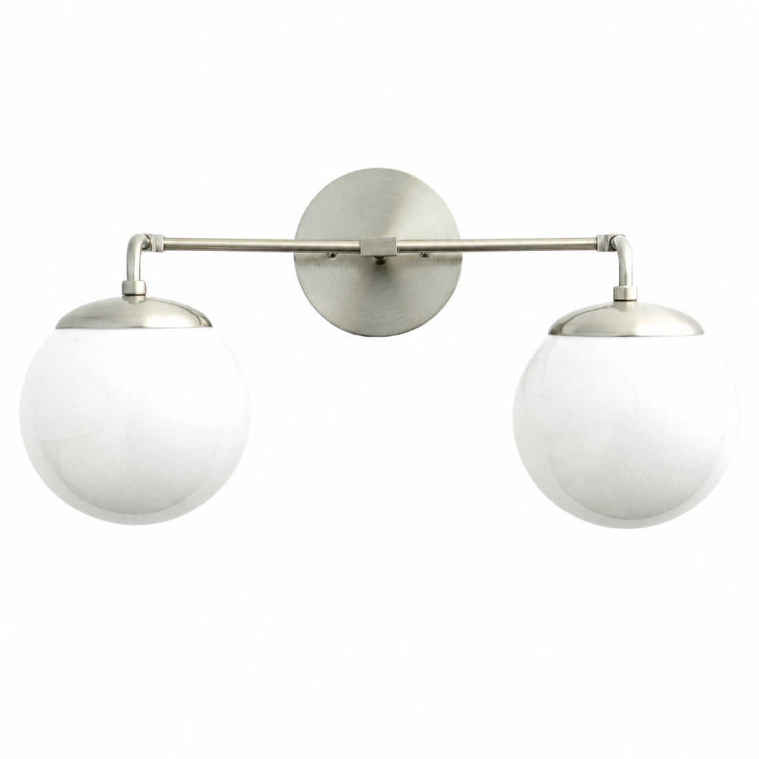 Glorica Glass Wall Sconce - Modern Vintage Vanity Light Fixture