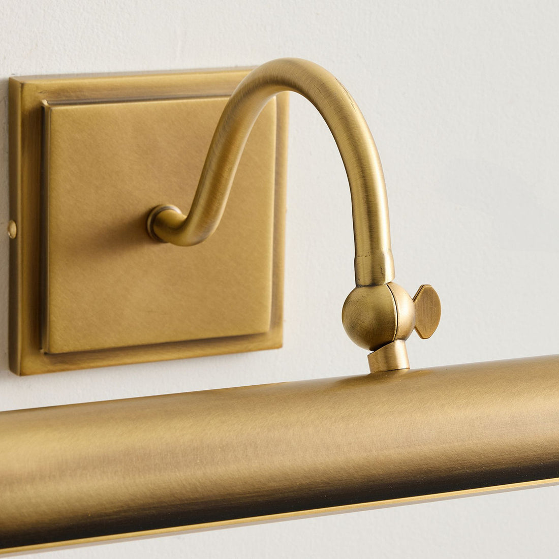 Aurix Picture Light Sconce with Adjustable Metal Frame for Artwork and Gallery Spaces