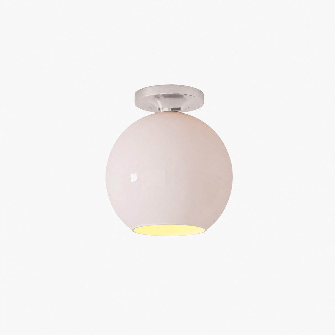 Selvion Modern Globe Pendant Light - Damp-Rated Bathroom Lighting - Luxe Glass Shade