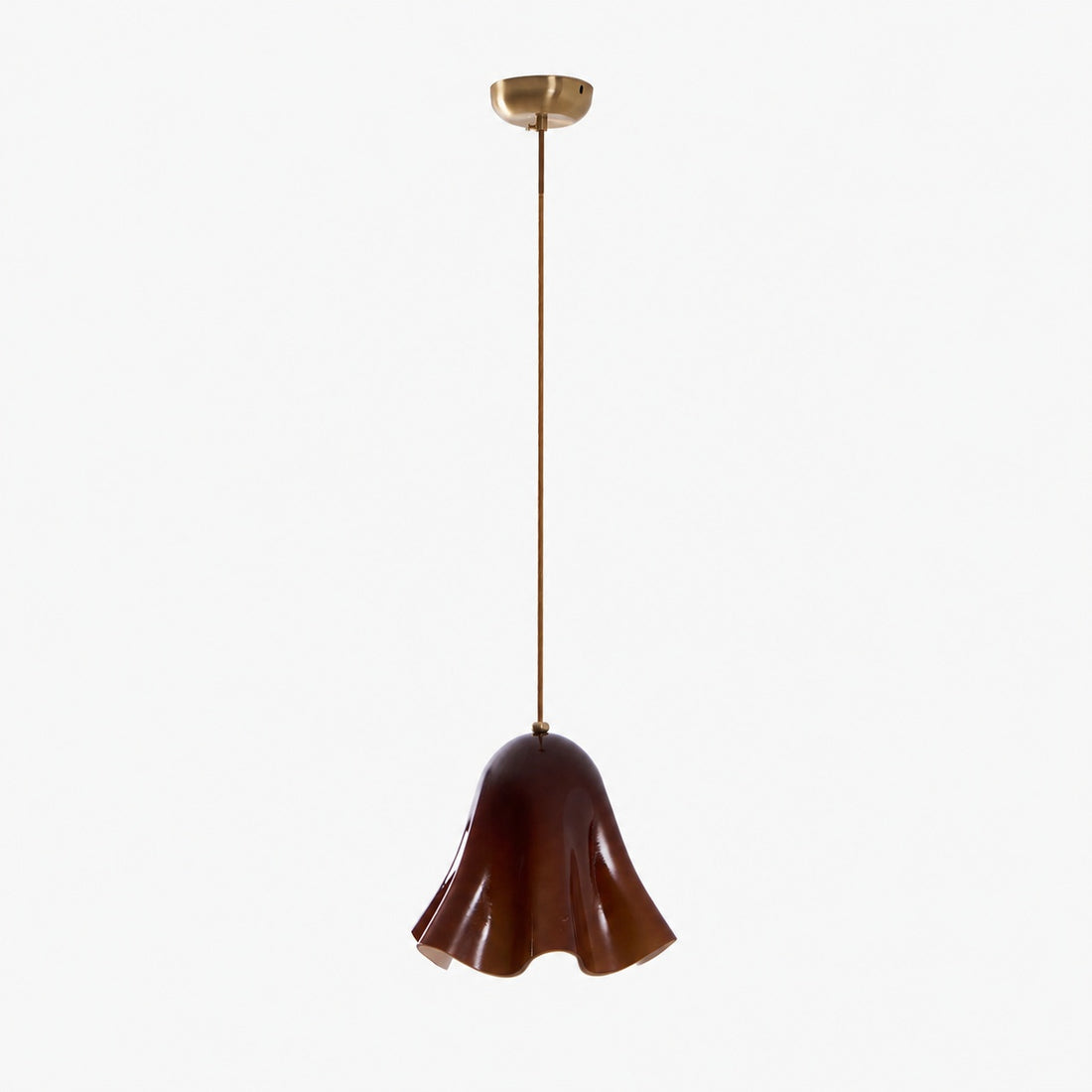Bellina Artistic Glass Pendant Light - Modern Bloom Inspired Hanging Ceiling Lamp