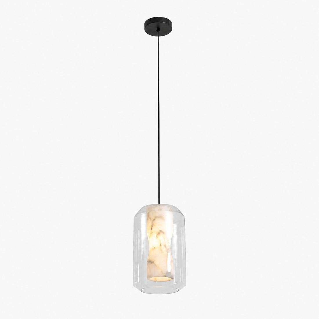 Glass Alabaster Pendant Lamp