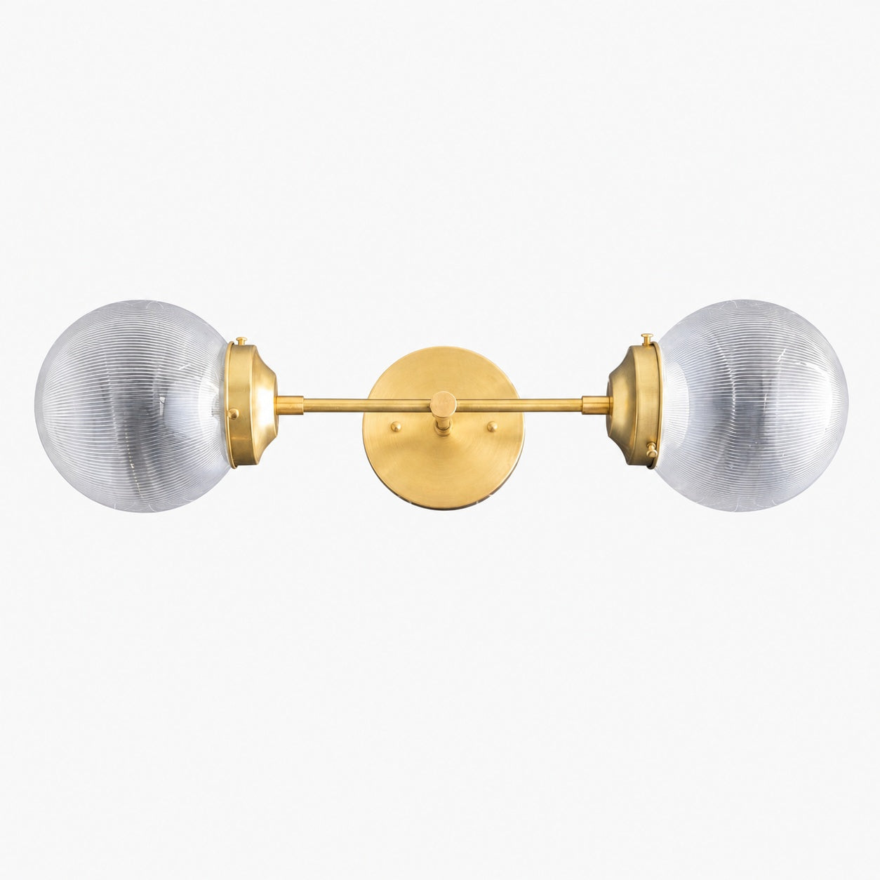 Lumio Globe Versatile Vanity Sconce - Dimmable Light for Bathroom and Hallway Use
