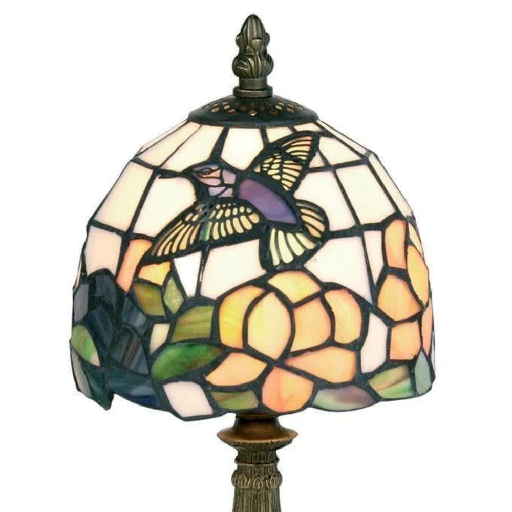 TF Harken Decorative Jewel Table Lamp - Stunning Glass Design Perfect for Bedroom or Living Room