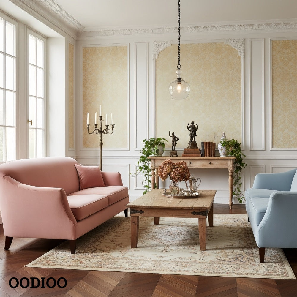 Lawson Warbled Milk Glass Pendant – Modern Elegance for Kitchen Island