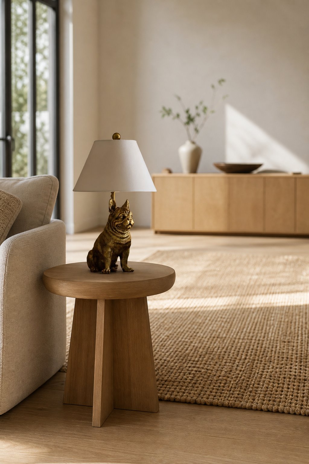 Pawdia Unique Table Lamp - Decorative Animal Bedside Lamp