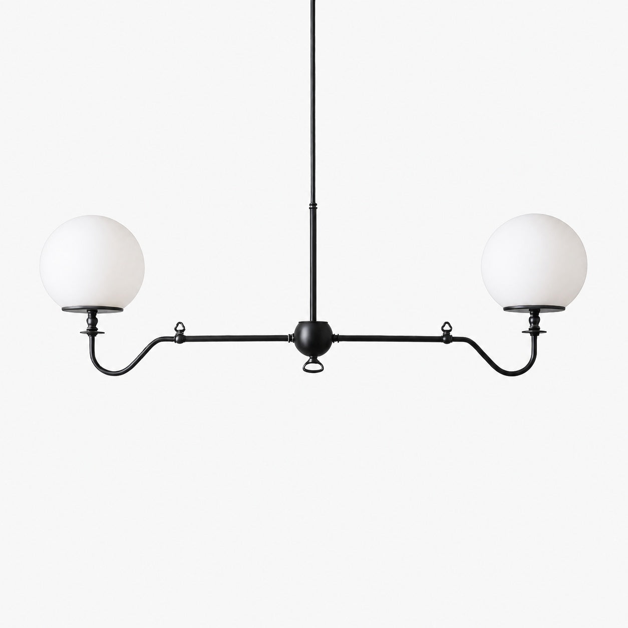 Glorica Glass Brass Chandelier Lighting - Contemporary Glass Multi-Light Hanging Fixture
