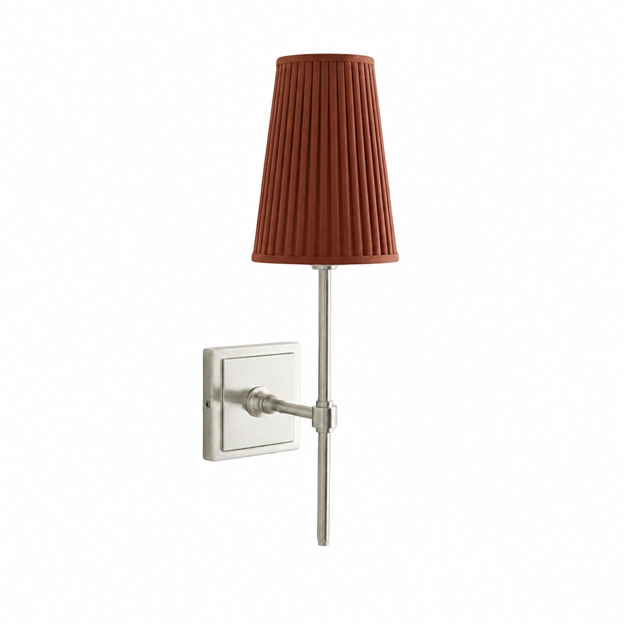 Derlina White Linen Shades Wall Lamp – Retro Metal Multi-Head Lighting Fixture