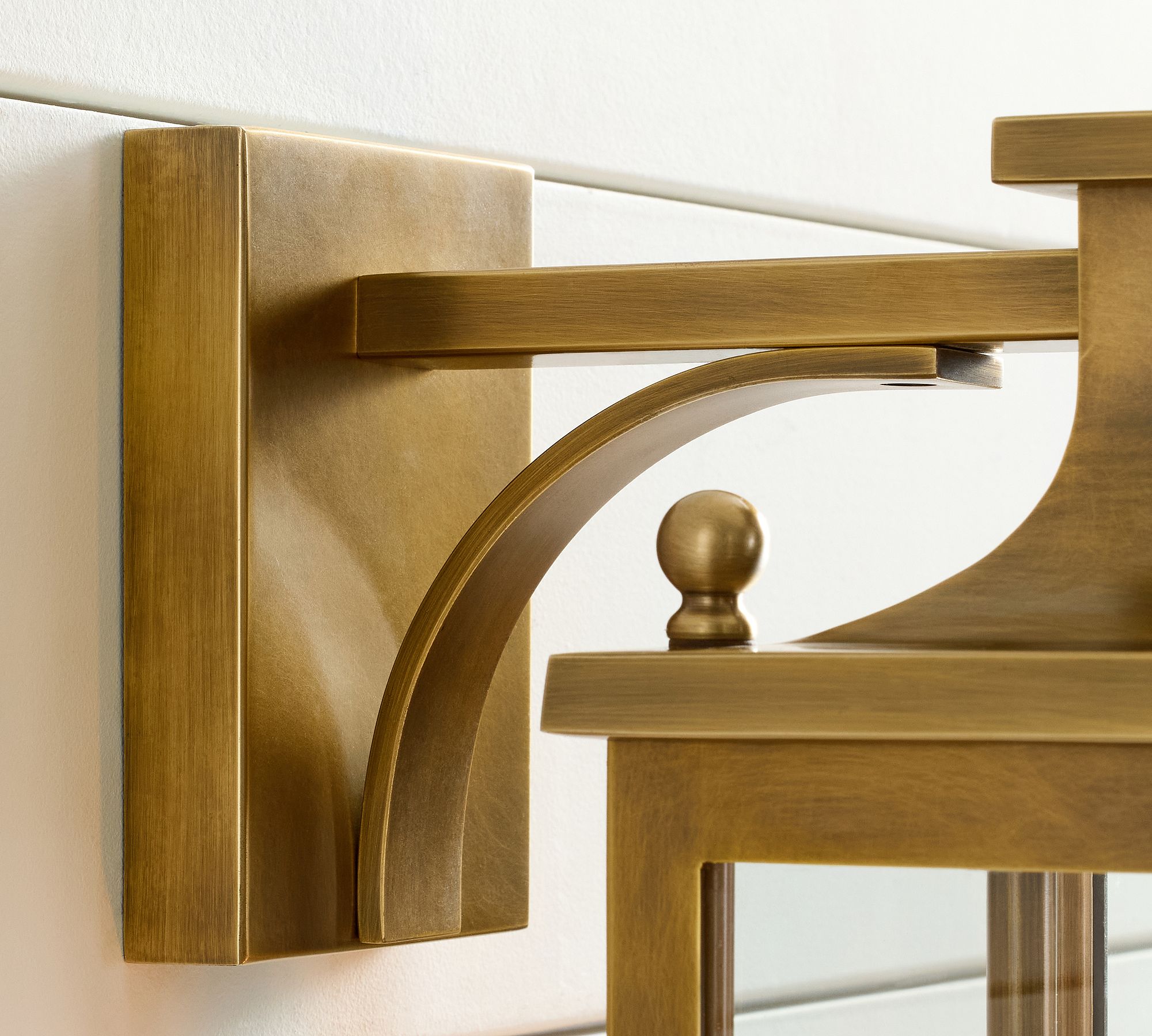 Yolvira Outdoor Wall Light Sconce - Versatile Metal Lantern