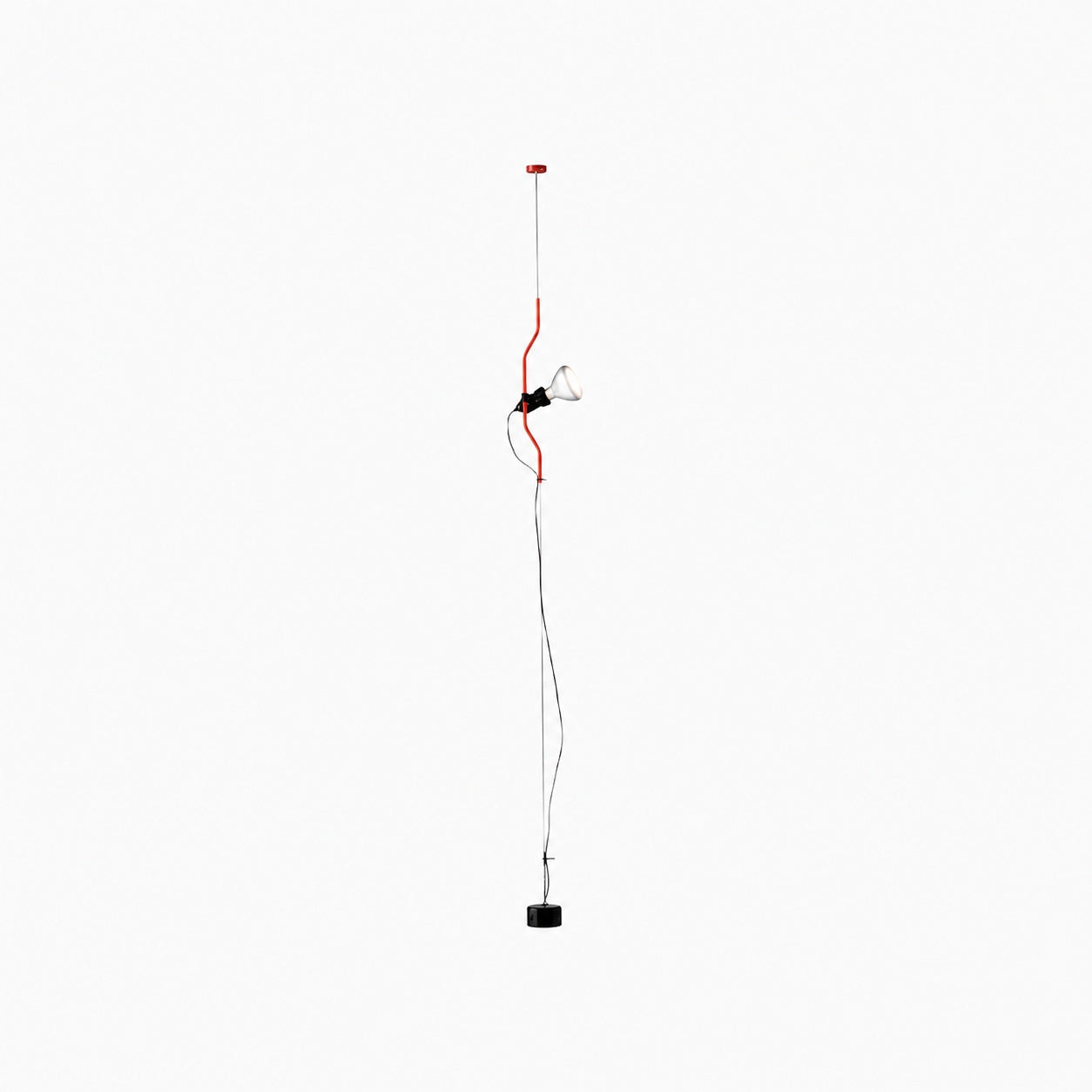 Fluxo Adjustable Multi Head Ceiling Lamp – Minimalist Linear Floor Lamp for Living Room or Dining Area N37