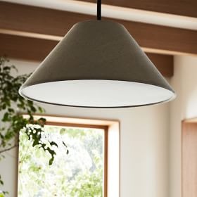 Conica Fabric Cone Pendant Light - Sculptural Modern Style for Cozy Spaces