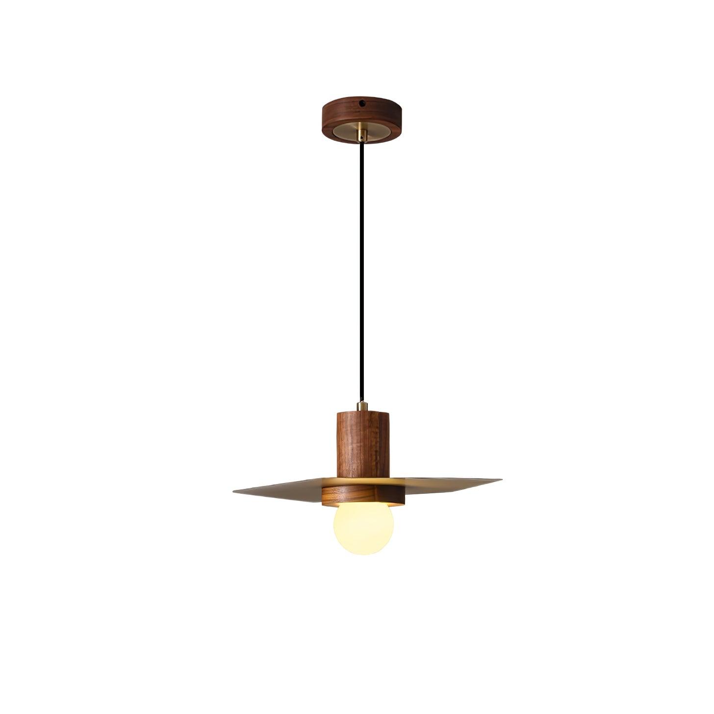 Walnut Copper Jupiter Pendant Lamp