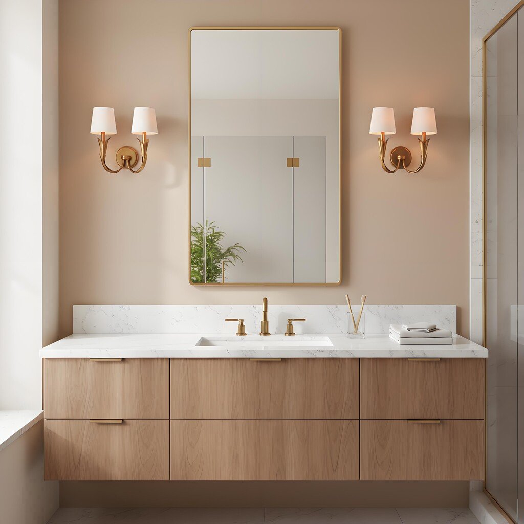Duova Wall Lamp - Curved Reed-Like Metal Arms Design for Bedroom, Living Room or Bathroom