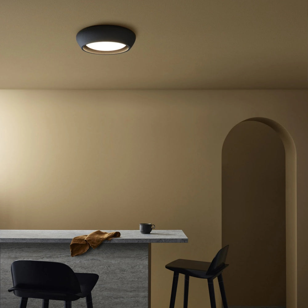 Nordic Plaster Ceiling Light - Minimalist LED Ceiling Light