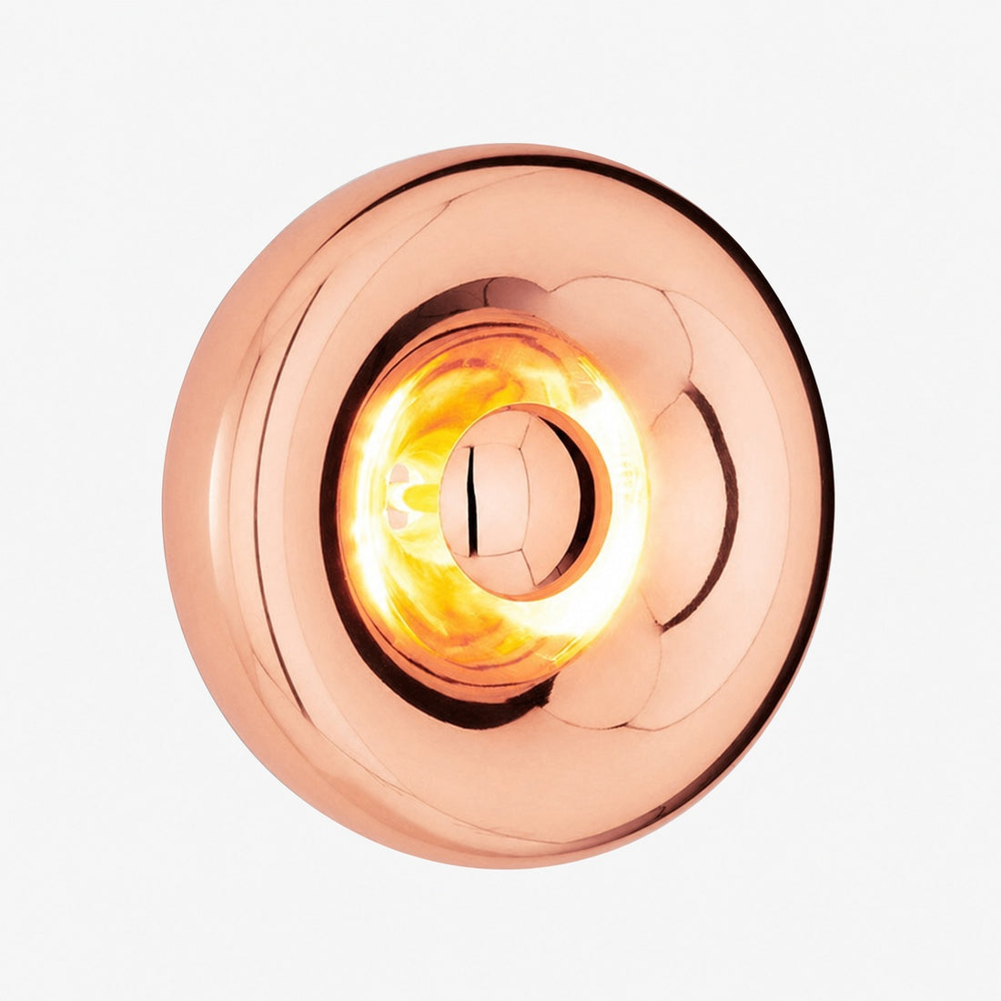 Ivoran Wall Sconce - Round Glass and Metal Modern Sconce for Modern Interiors