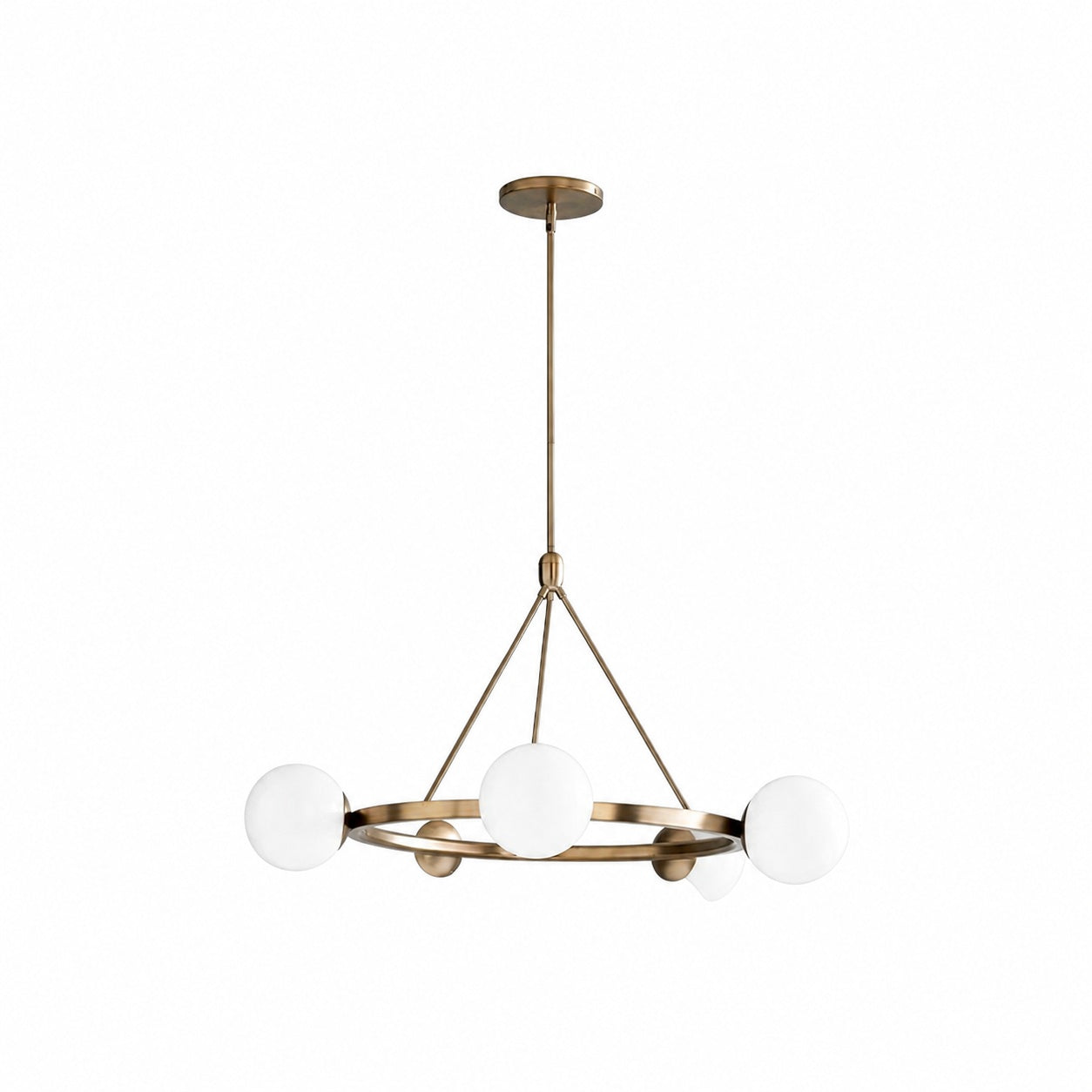 Brelia Round Light Chandelier - Modern Globe Chandelier in Stylish Design