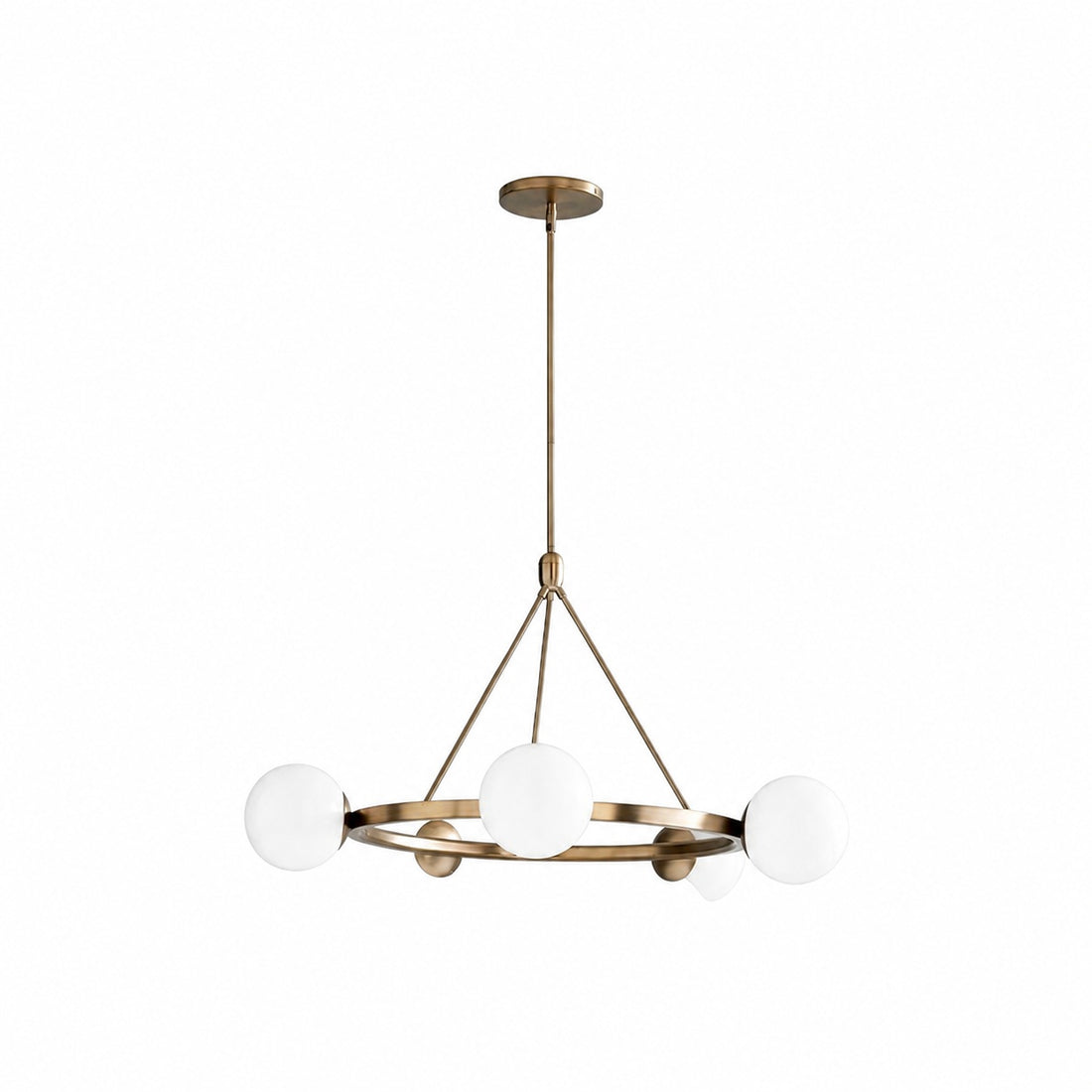 Brelia Round Light Chandelier - Modern Globe Chandelier in Stylish Design