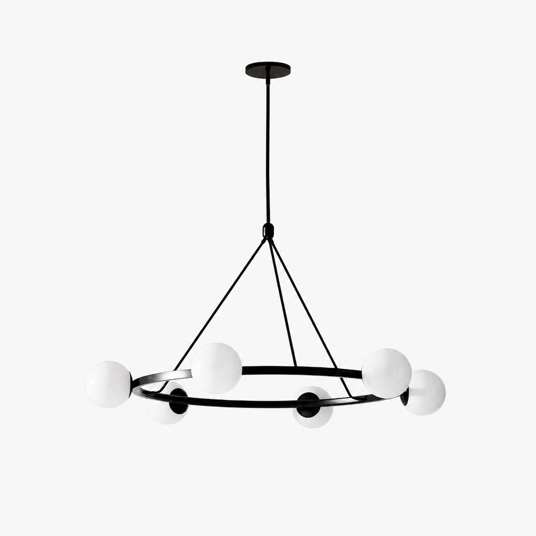 Brelia Round Light Chandelier - Modern Globe Chandelier in Stylish Design