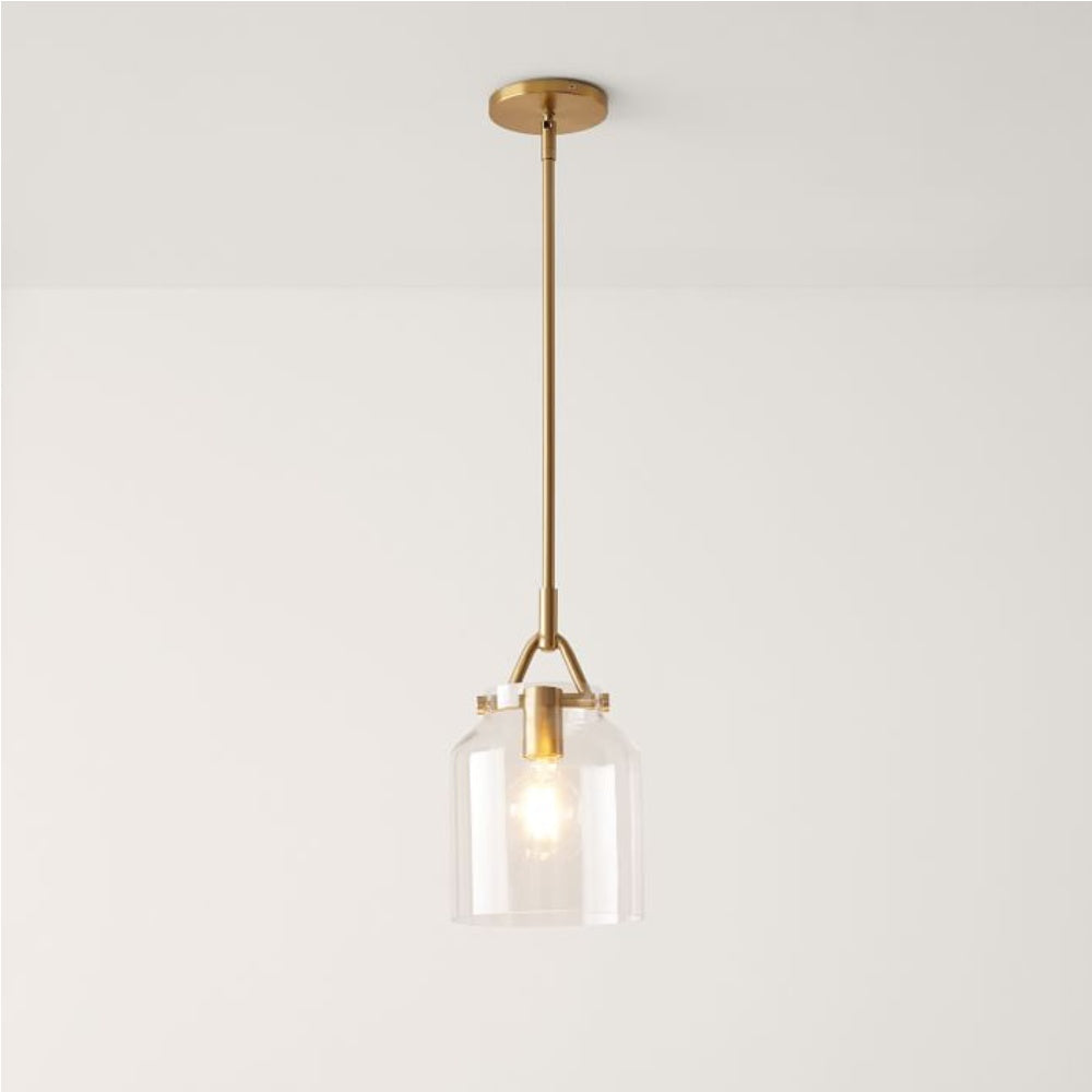 Minimalist Bell Jar Pendant Light - Nordic Morandi Pendant Light