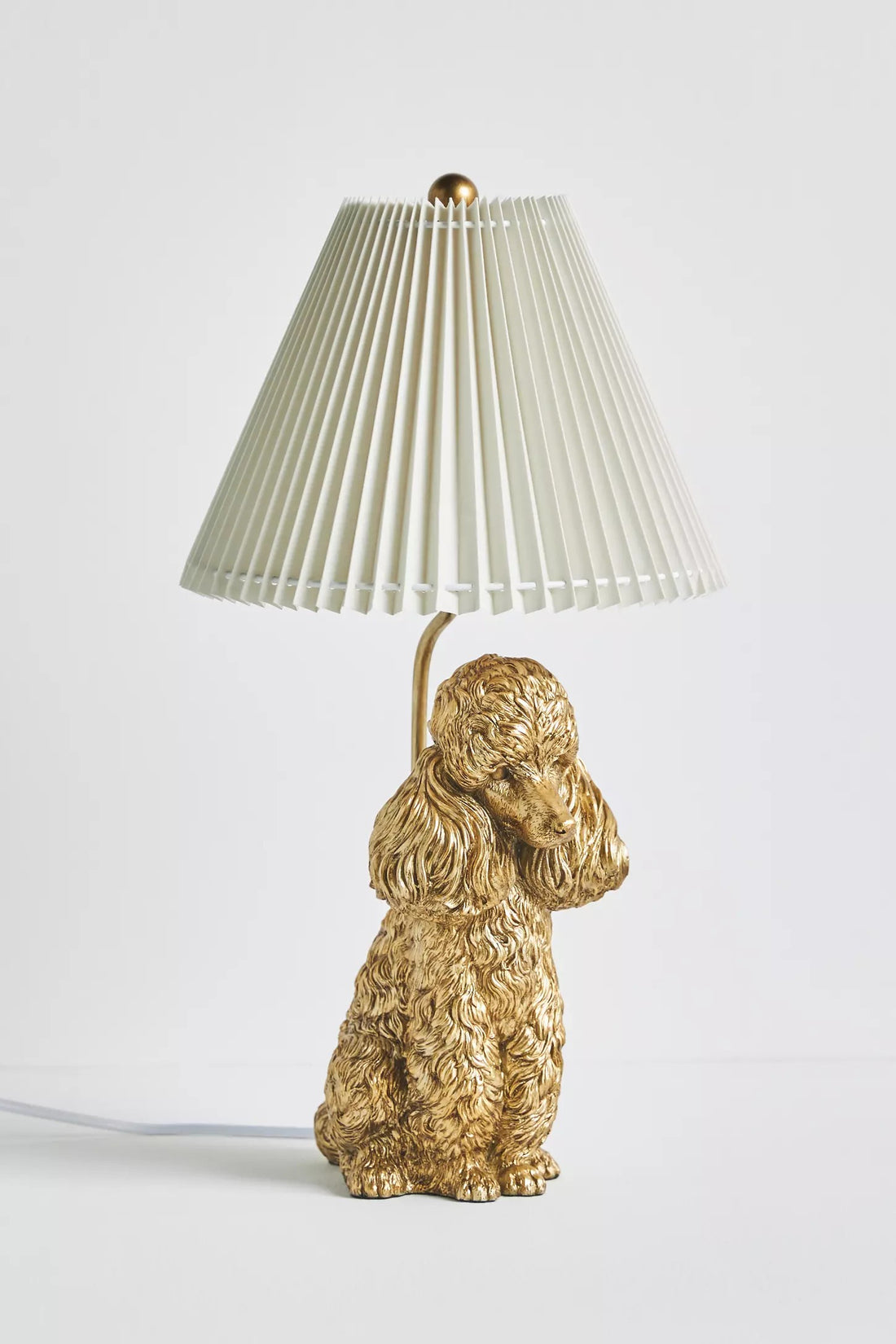 Pawdia Unique Table Lamp - Decorative Ceramic Animal Bedside Lamp