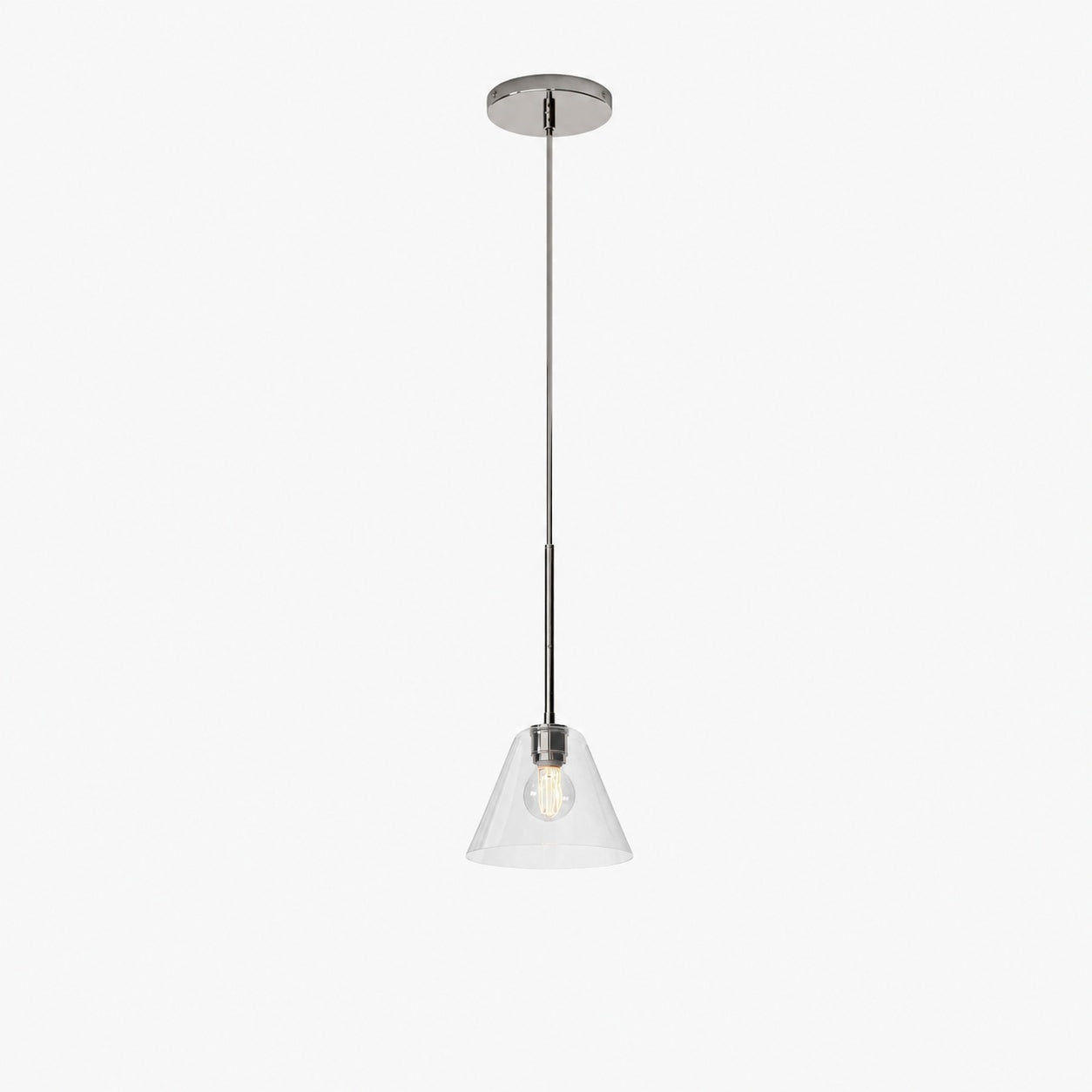 Conica Glass Cone Pendant Lamp – Modern Style Light for Any Room