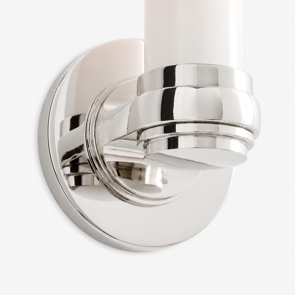 Roven Modern Wall Sconce Inspired with Glass Cylinder Shade - Versatile Accent For Living Room