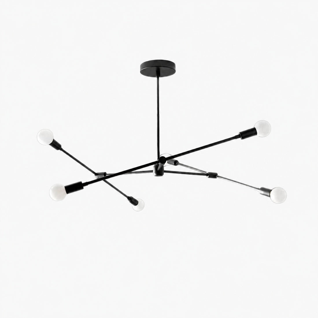 Mobilux Line Modern Mobile Chandelier - Minimalist Ceiling Light for Dining Room