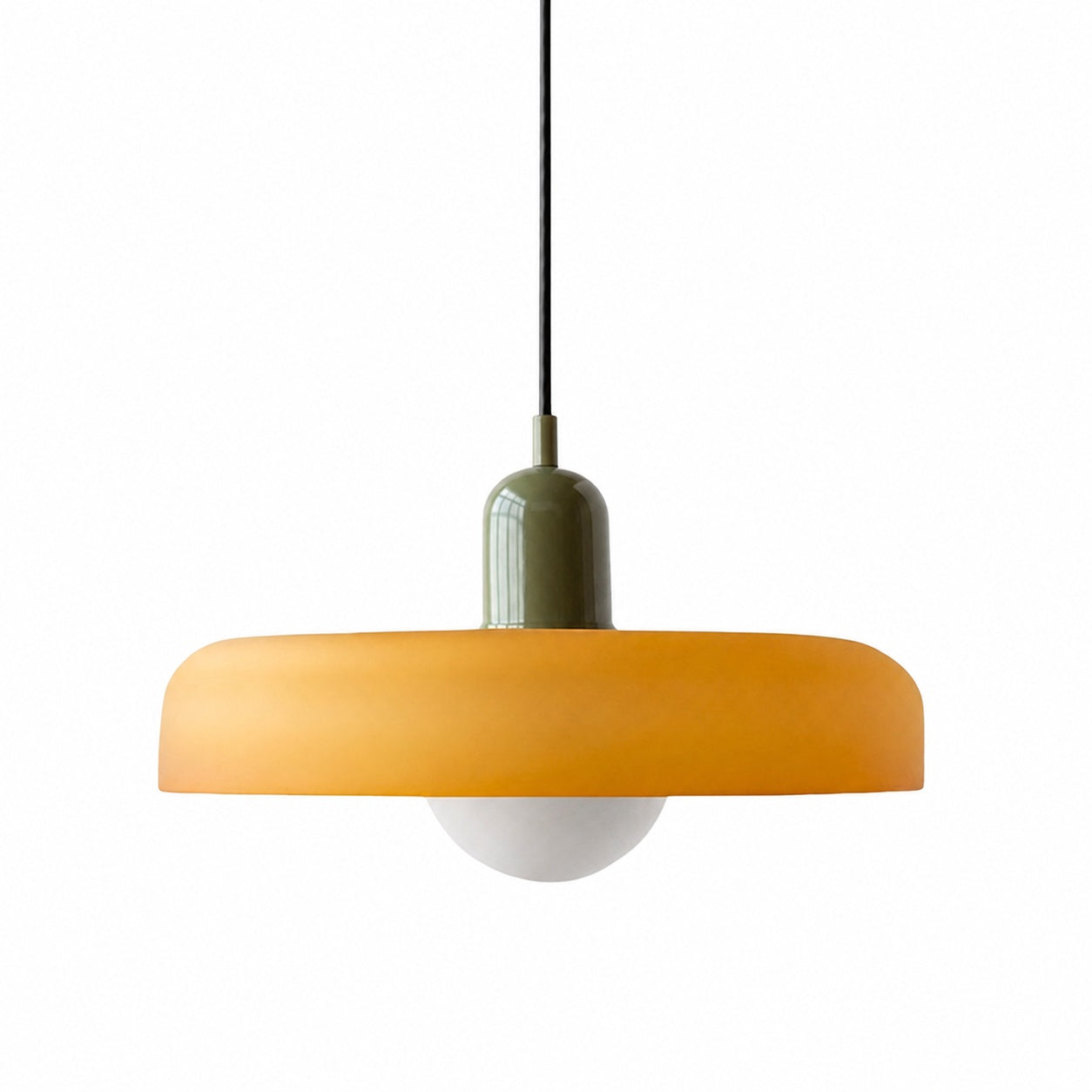 Glasora Modern Glass Suspension Light – Minimalist Nordic Pendant Lamp for Kitchen and Hallway N32
