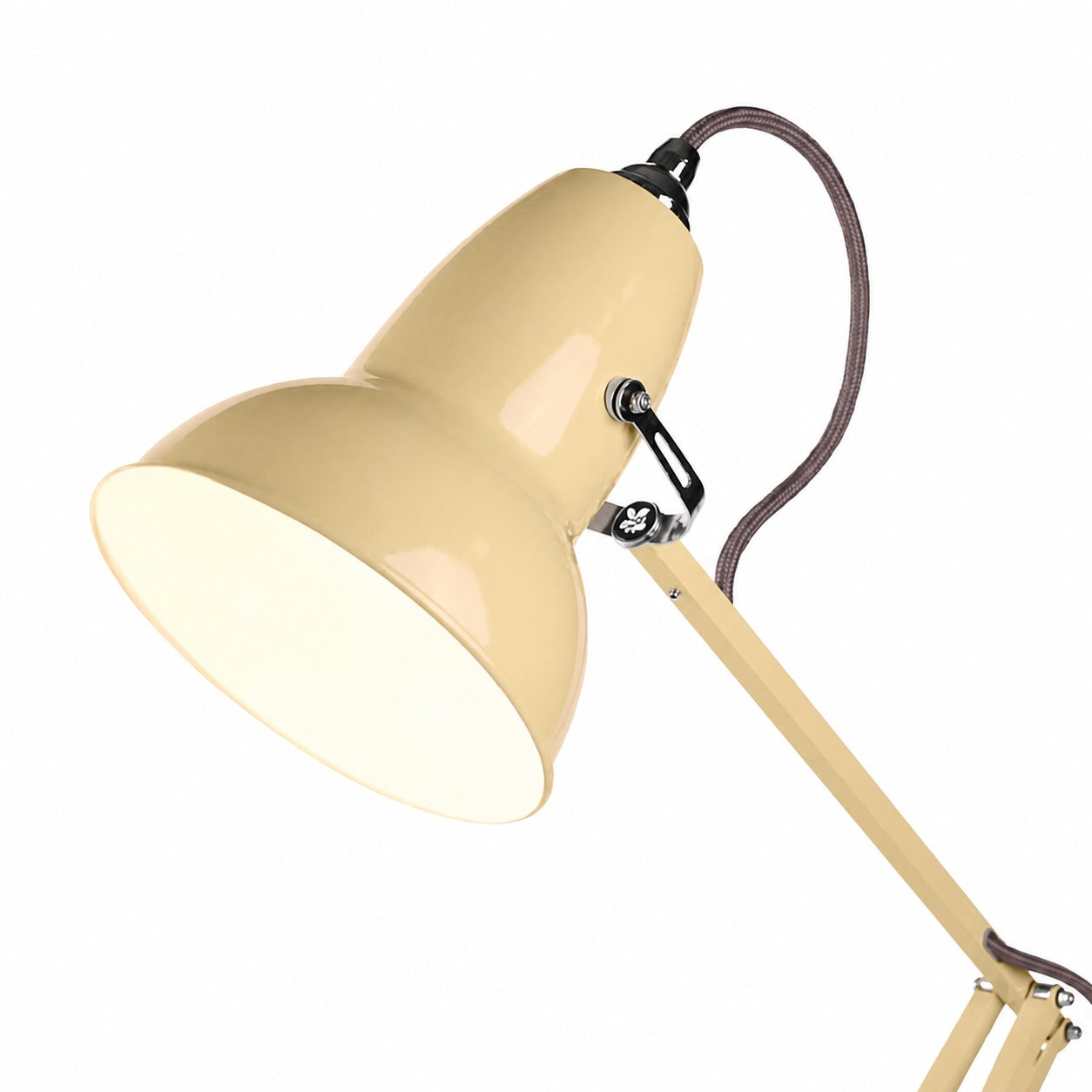 Classic Multicolor Desk Lamp - Adjustable Spring-Arm for Study Room