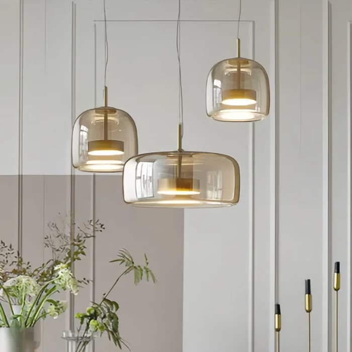 Jube SP Pendant Light - Metro Sphere Glass Jar Suspension Lamp