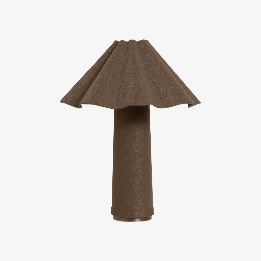 Weavara Contemporary Accent Table Lamp – Fabric‑Covered Decorative Lighting for Living Space or Office