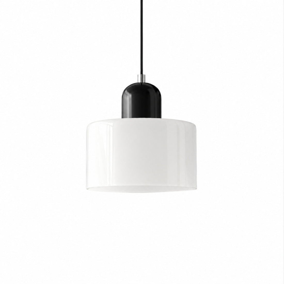 Morvella Sculptural Pendant Light – Refined Cylindrical Design Decorative Hanging Lamp N31