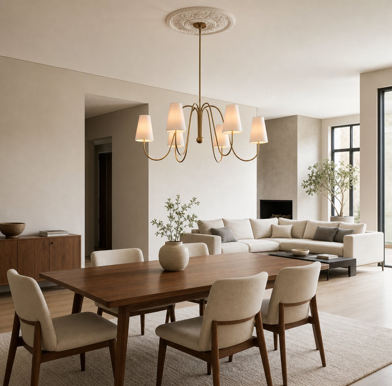 Gianna Curved Chandelier