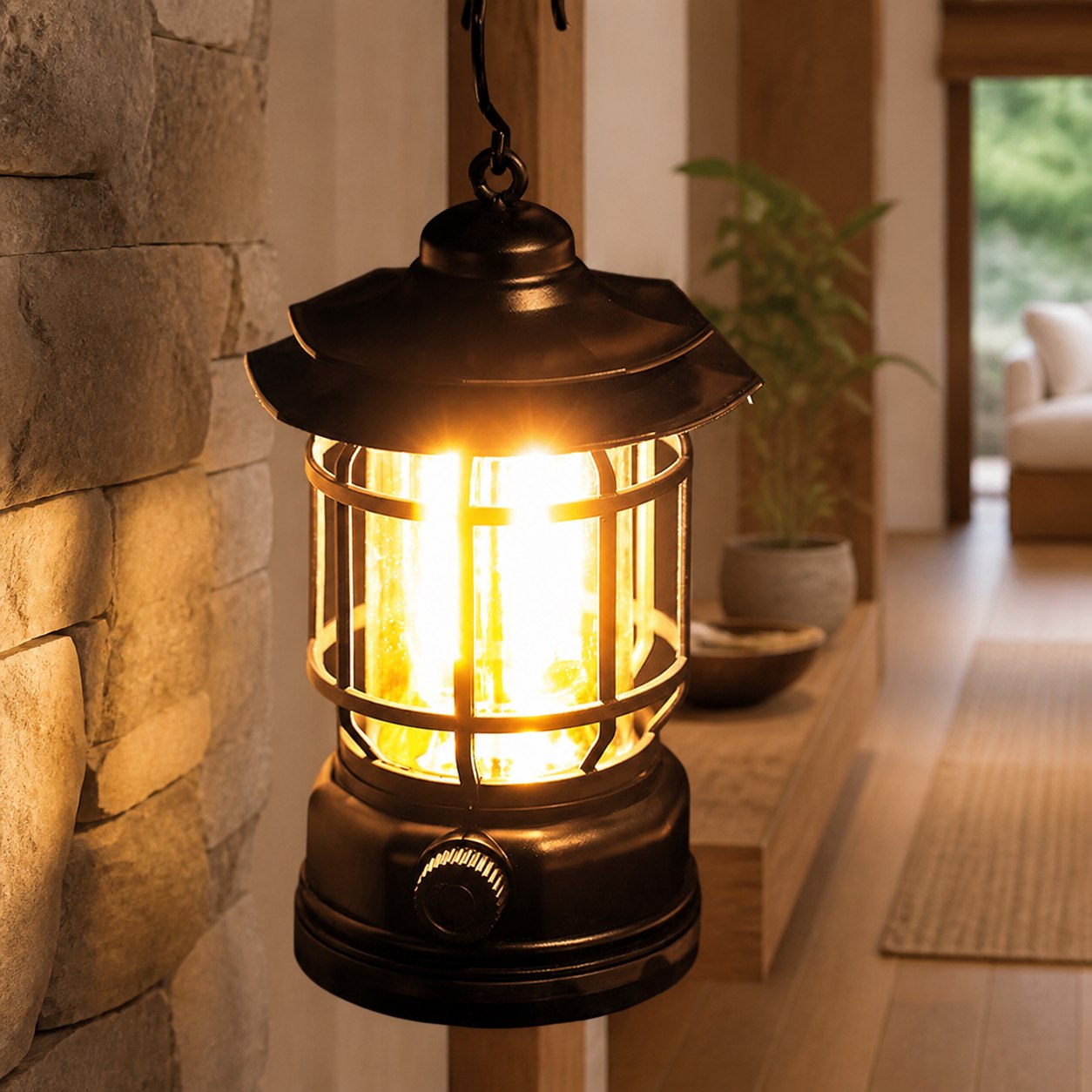 Lantern Outdoor Camping Table Lamp (built-in battery)