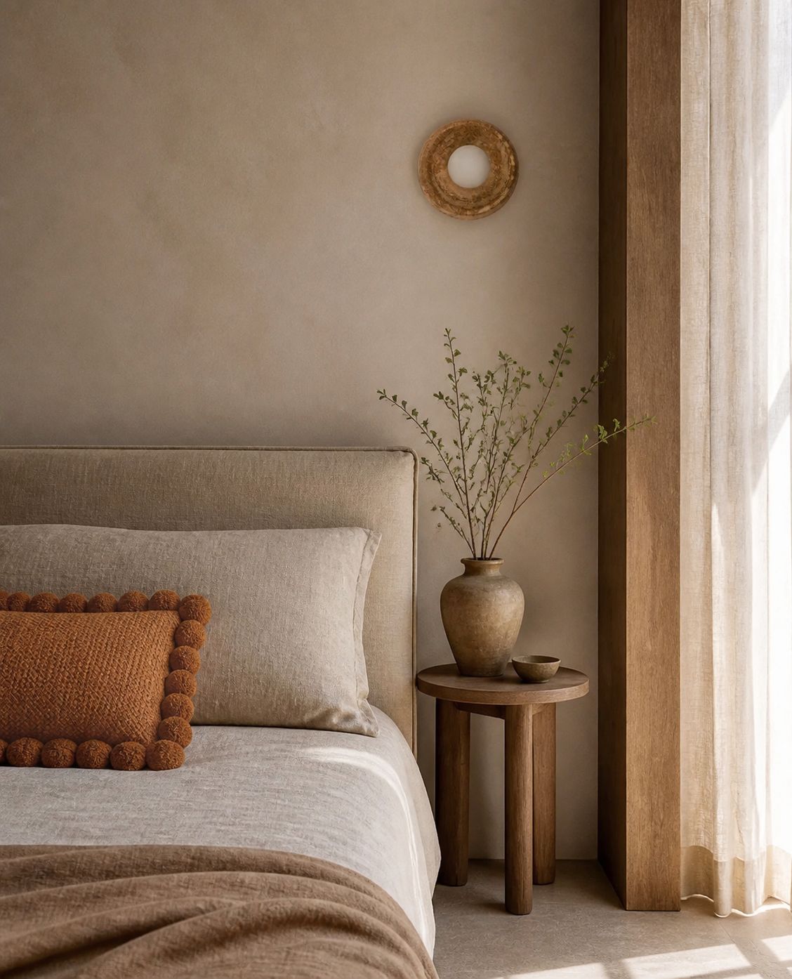 Faro Travertine Wall Lamp