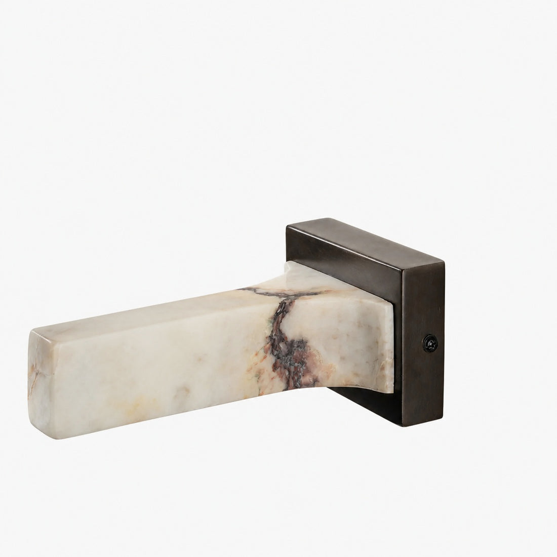 Cavilon Marble Decorative Wall Light – Elegant Linen Form, Suitable for Living Room or Hallway