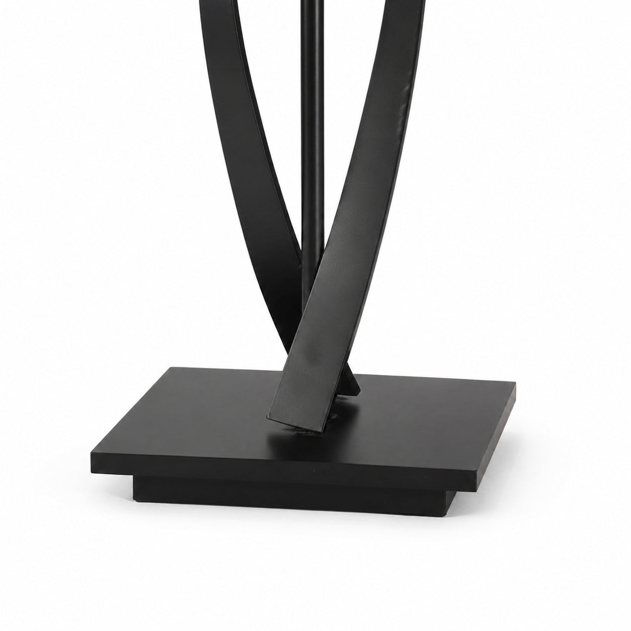 TF Allanton Tapered Table Lamp - Vintage Geometric Glass for Bedside and Study