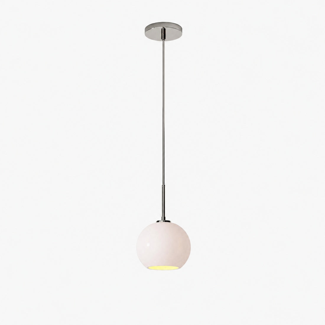 Selvion Sculptural Globe Pendant Light - Modern Glass Pendant Lamp - Sleek Design