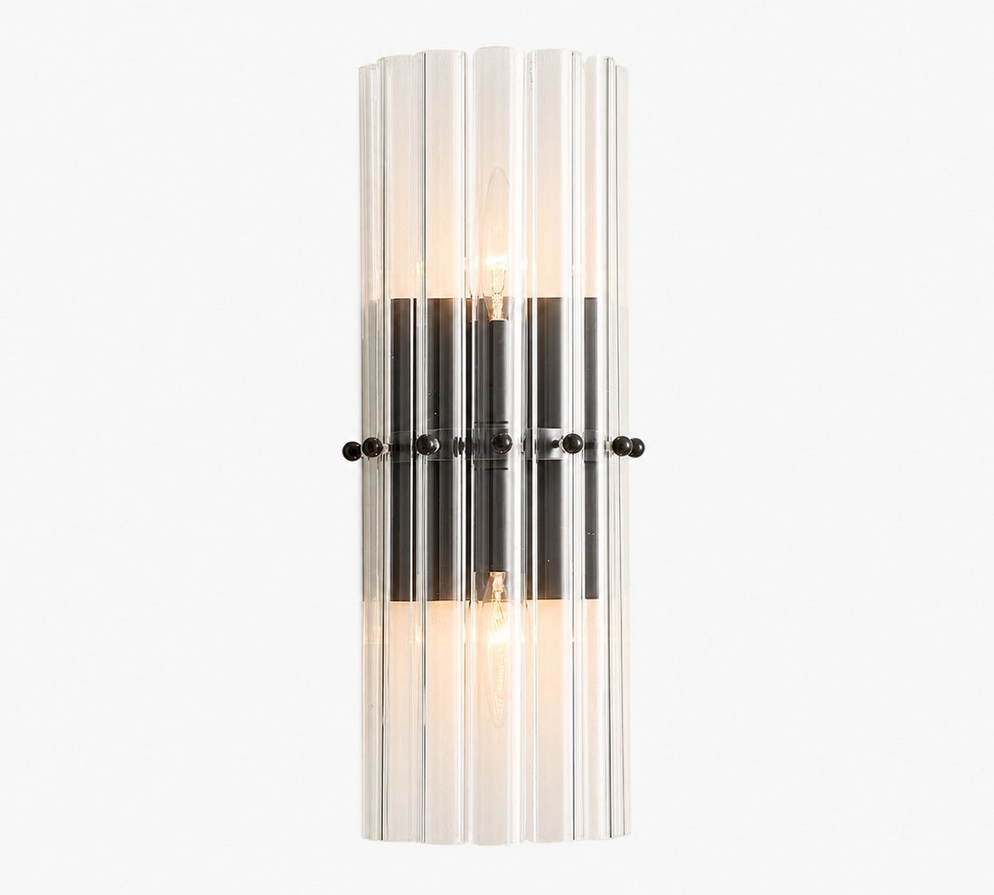 Lumora Crystal Wall Sconce – Elegant Lighting for Hallway & Bedroom