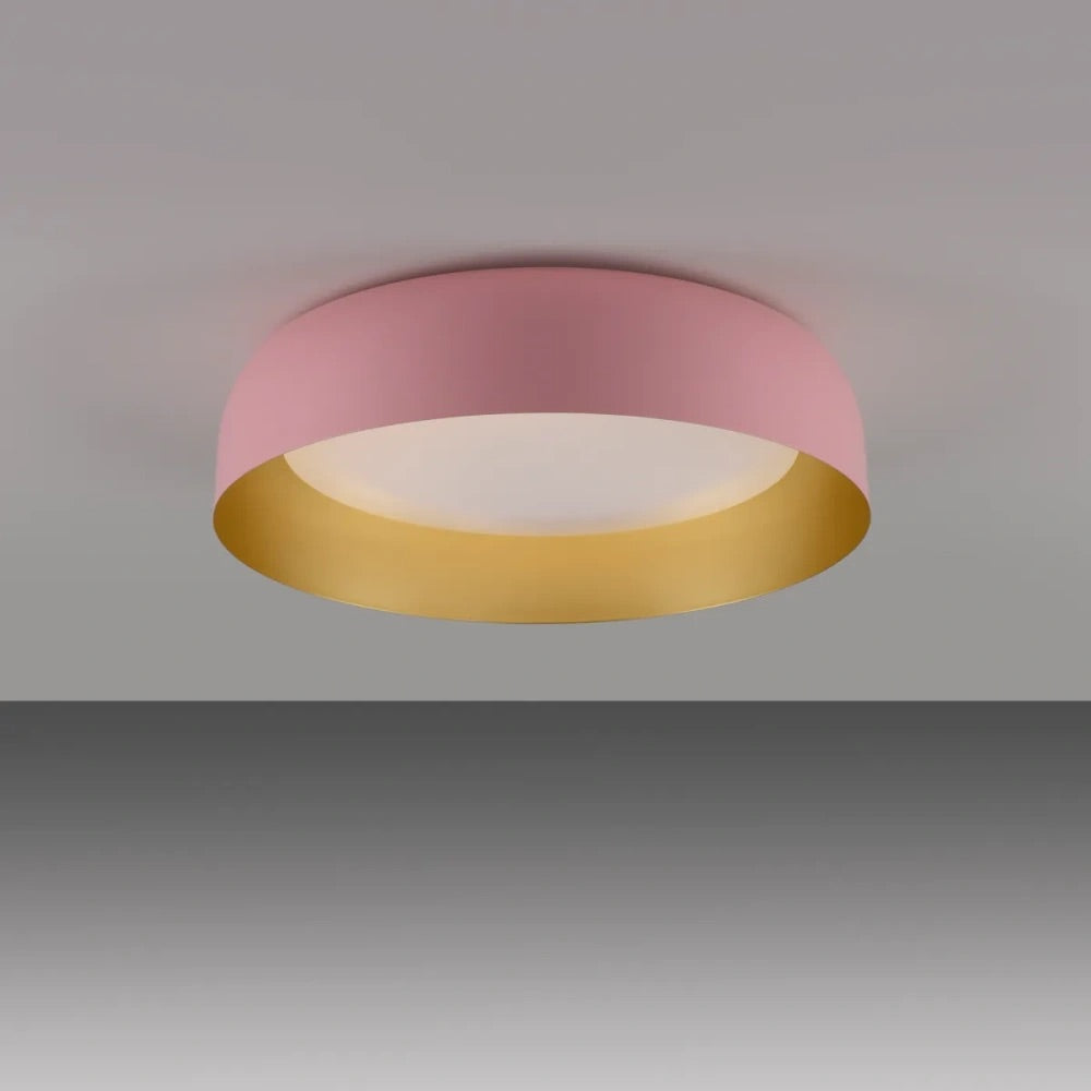 Nordic Macaron Metal Ceiling Light - Minimalist LED Dimmable