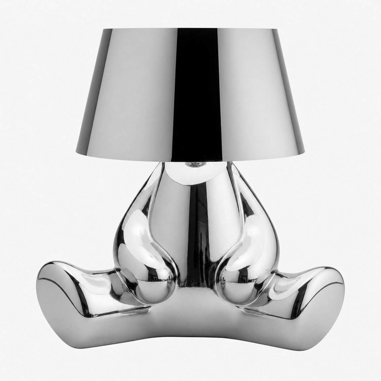 Aurabrova Rechargeable Human Figure Table Lamp – Modern Aluminium Lamp for Living Room