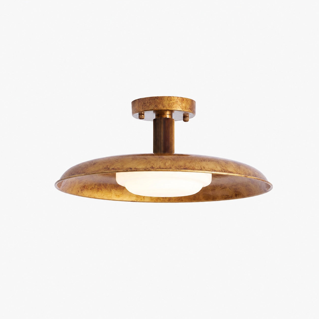 Pot-Lid Style Flat-Panel Ceiling Light