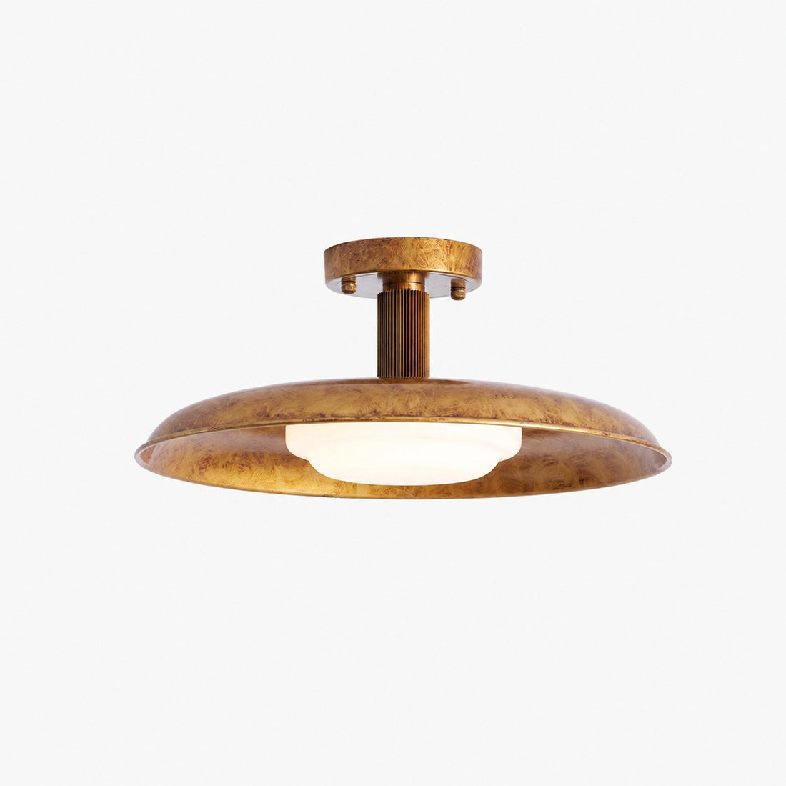Pot-Lid Style Flat-Panel Ceiling Light