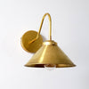 Curved Arm Wall Sconce - Accent Lighting For Bedroom & Hallway
