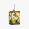 TF Butterfly Pendant Lamp - Artistic Stained Glass Pendant Light for Living Room or Bedroom
